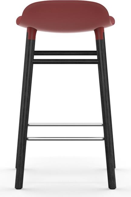 603217 Барный стул 65 см Черный Красный Normann Copenhagen Form - Вид №3