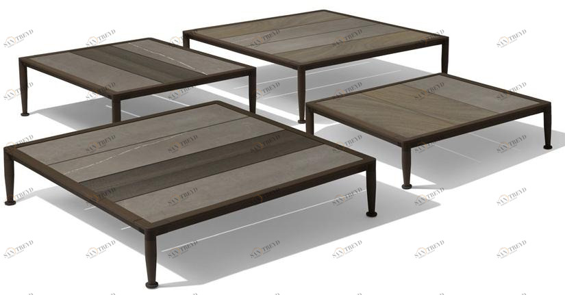 Giorgetti Садовый столик квадратный Gea sun-id-1435961