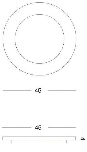 PIMAR Круглый поднос из камня Лечче  Ca51  - Вид №1