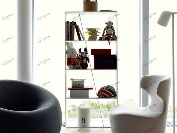 B&B Italia Открытый двусторонний книжный шкаф из Corian® Shelf sun-id-1481264