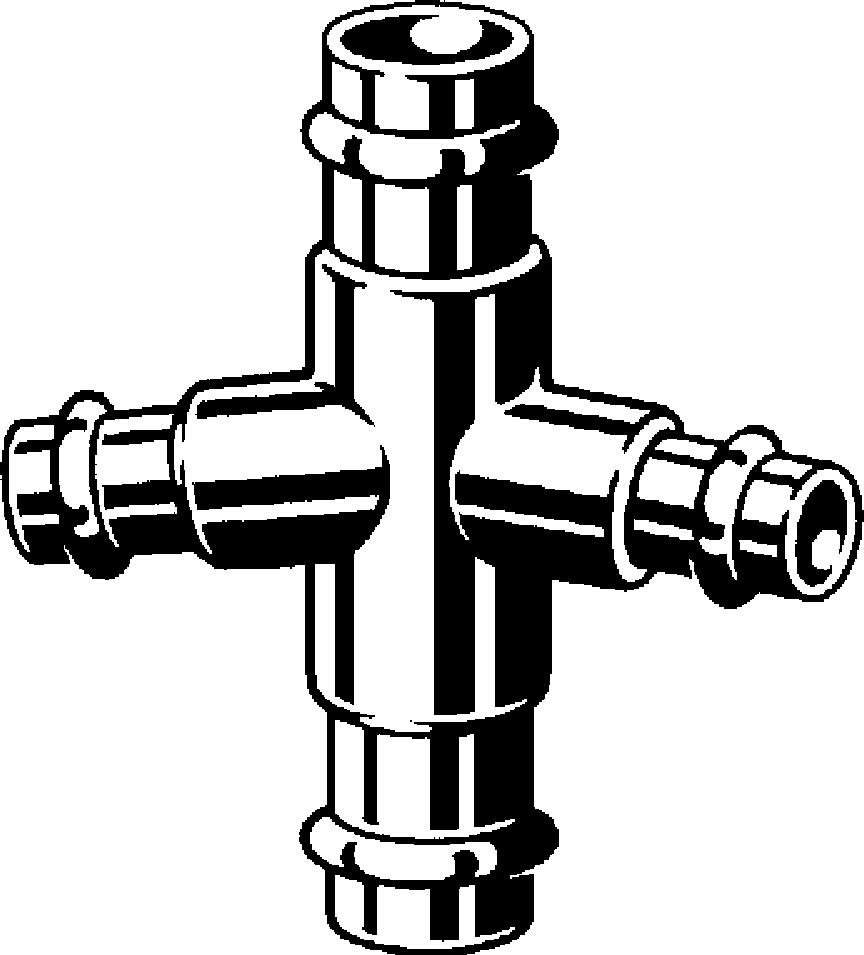 325 978 Модель 2247 Трубопроводные системы  Profipress  Коллекторы, крестовины Santreyd  - Вид №1