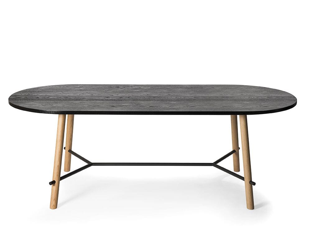 Овальный стол с дубовой столешницей Infiniti Record Living ARCH-00113564