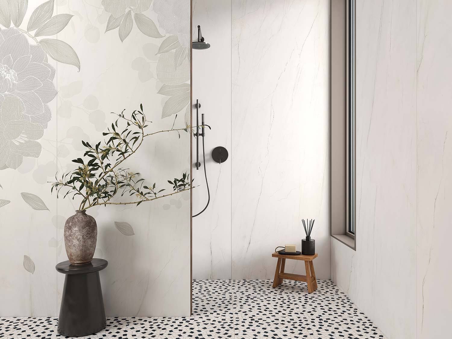 Ультратонкая алюминиевая декоративная панель Tecnografica ELEGANT WHITE ARCH-00071527