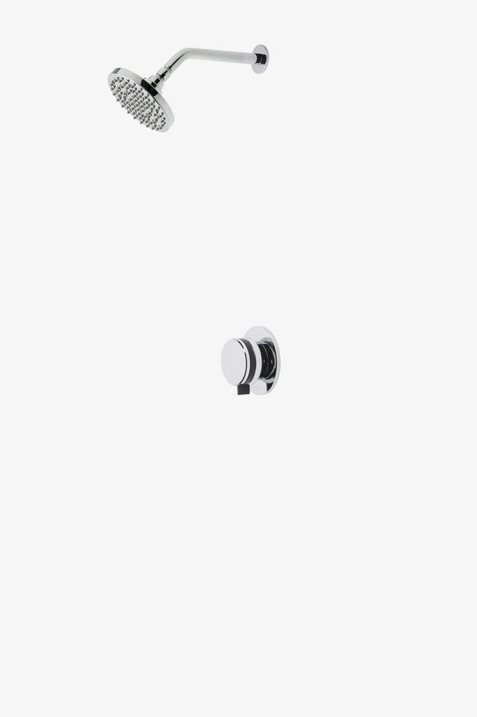 DBSP03 Душевая система с балансом давления в децибелах и 6-дюймовой лейкой для дождя Waterworks 