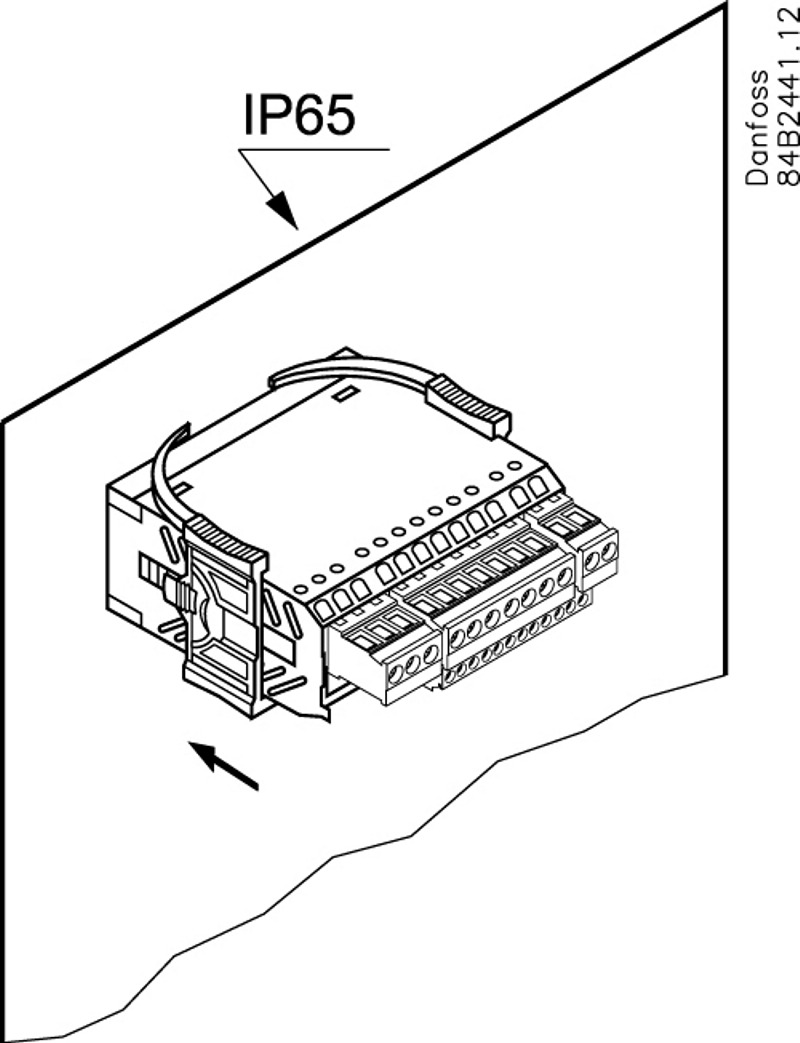 Danfoss EKC 202x EKC 202A Контроллер испарителя и уровня 084B8521  - Вид №26