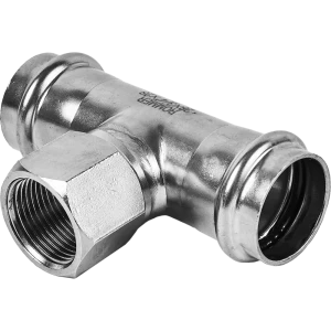 Тройник переходной Rommer 3/4"x28 мм ВПр-ВР нержавеющая сталь