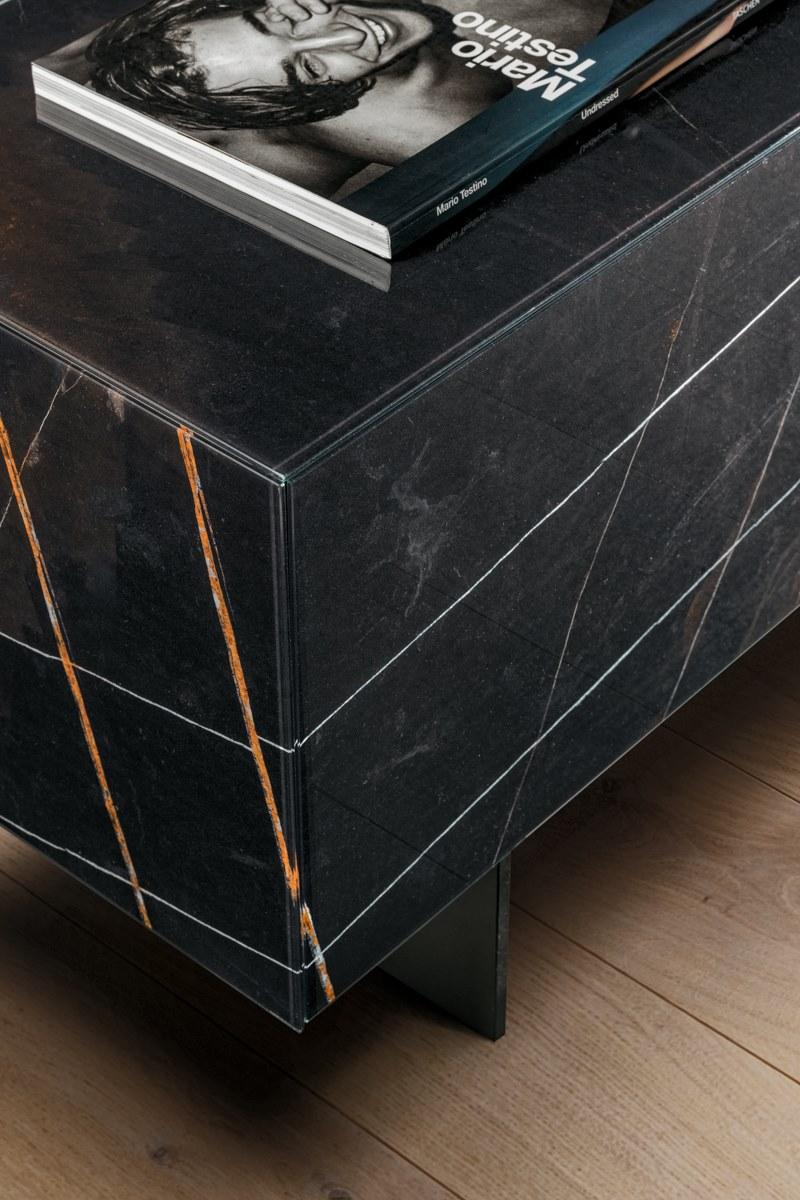 Lago Стеклянная тумба под телевизор Materia sun-id-1364343 - Вид №2