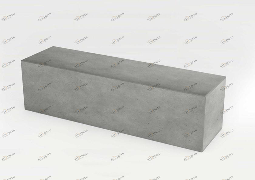 CO33 Бетонная скамейка без спинки Angulus Gb3.1