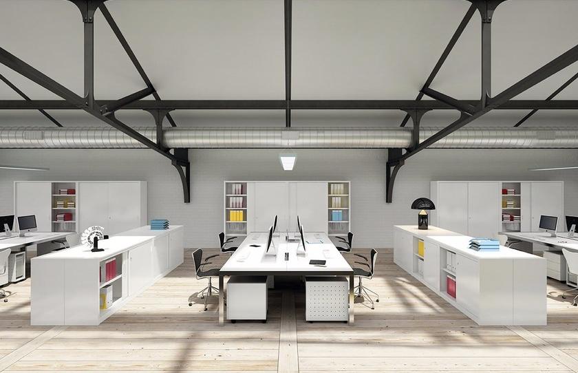 Dieffebi Офисный ящик из металла на колесиках Personal storage 9n1_0612r - Вид №11