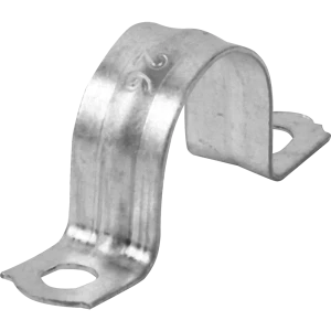 Скоба двухлапковая IEK D20 мм оцинкованная 10 шт. 18550545 STLM-2200500