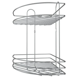 Полка для ванной Lemer Nil 23x34.5 см металл цвет хром 89445827 STLM-2001457