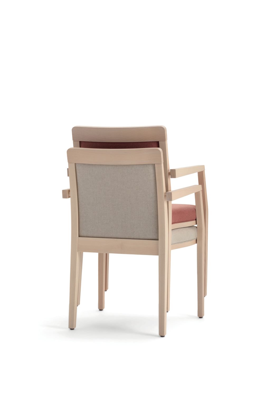 Штабелируемый стул из бука с подлокотниками Palma ARCH-00152316 - Вид №15
