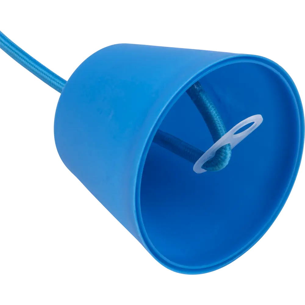 Патрон с подвесом TDM Electric для ламп Е27, синий, 1 м 84833465 STLM-0055823 - Вид №5