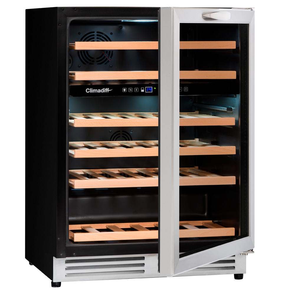 9988985 Винный шкаф Climadiff CBU51D1X серебристый STDN-0004148 - Вид №4