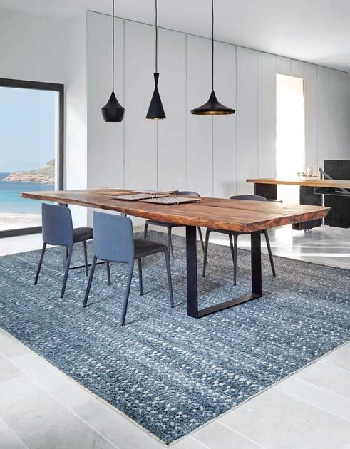 GAN Прямоугольный шерстяной коврик с рисунком Hand knotted sun-id-1378054 - Вид №1