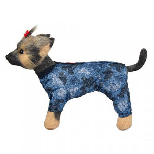 ПР0040976 Комбинезон для собак Мегаполис мальчик, размер 1 20см Dogmoda