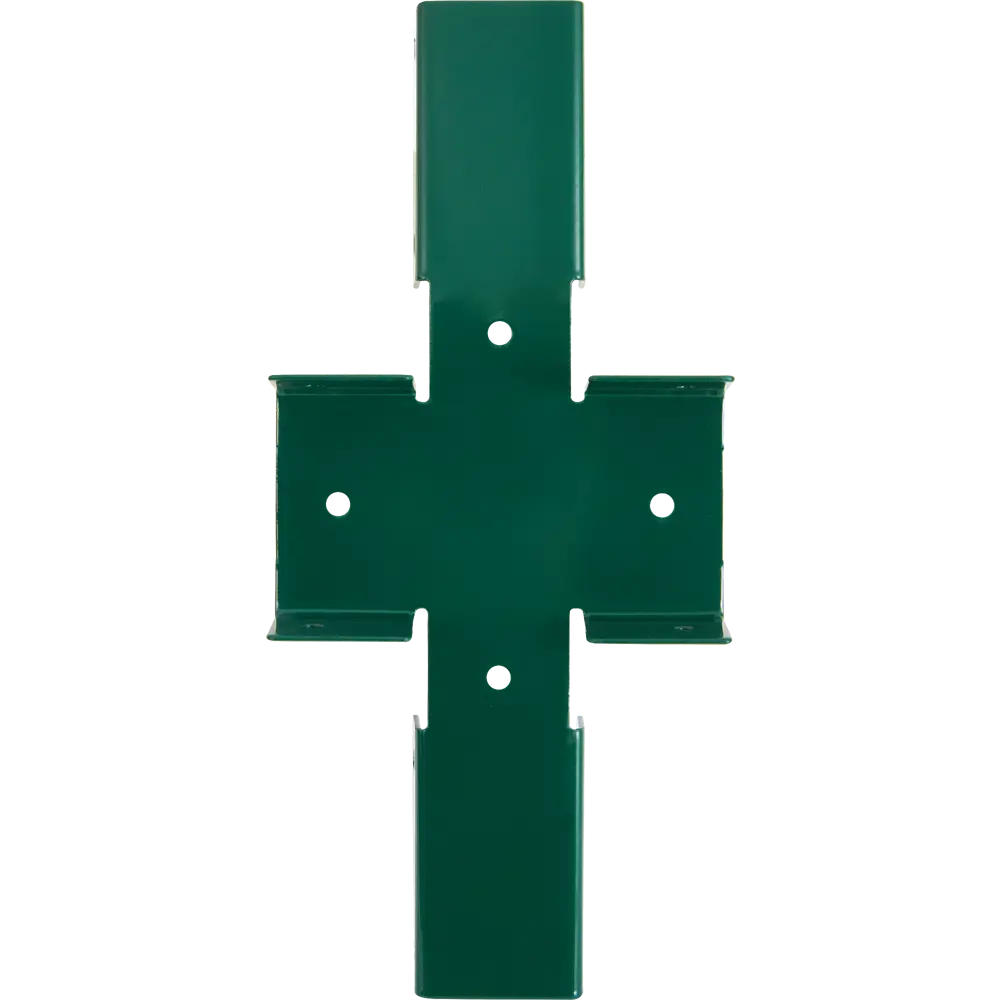 Santreyd Х-кронштейн для заборных систем зелёный RAL 6005 17597579 STLM-0008417 - Вид №2
