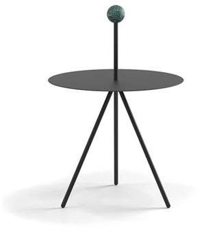 Viccarbe Круглый журнальный столик из стали с порошковым покрытием sun-id-1502121 - Вид №2