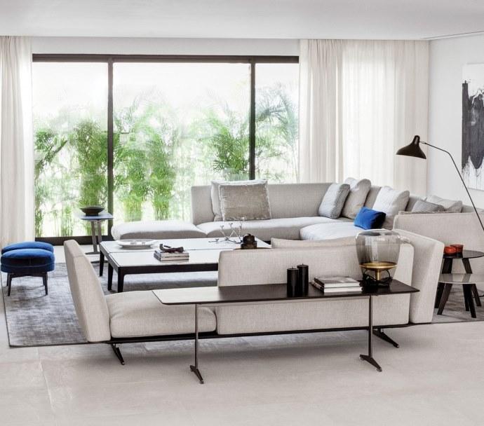 Flexform Прямоугольный журнальный столик из массива дерева Cestone sun-id-1381310 - Вид №1