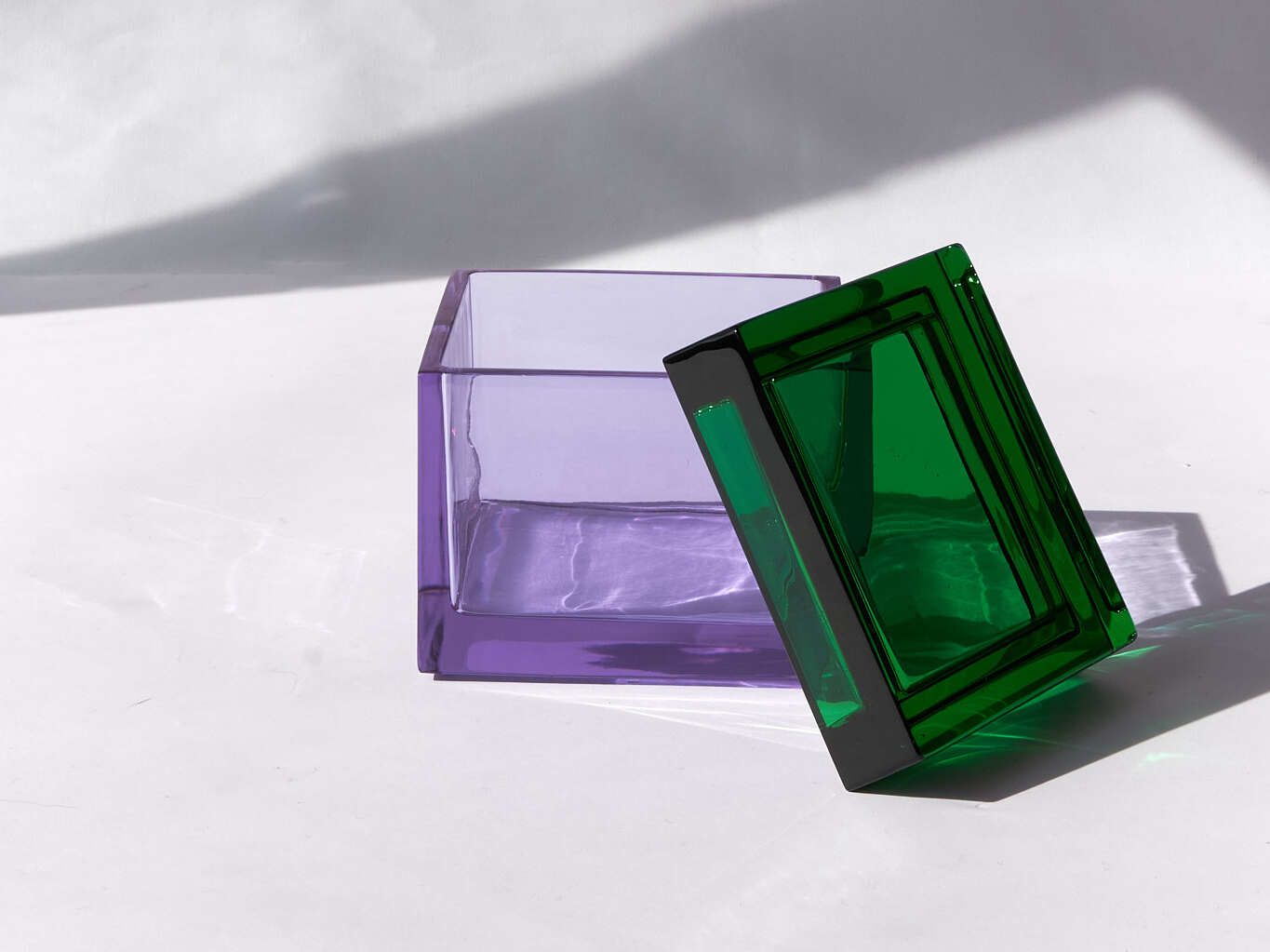 Двухцветный контейнер из дутого стекла Studio Bojola PALMI ARCH-00058347 - Вид №3