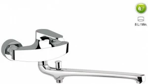 Remer Rubinetterie Смеситель для ванны настенный с переключателем Class line eco Le 46 lt8