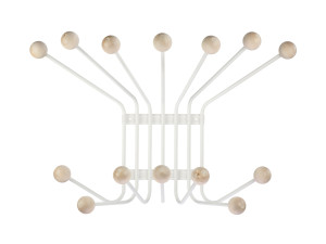 Окрашенная металлическая вешалка для одежды