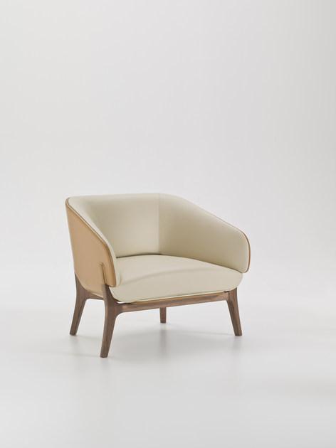 i 4 Mariani Кожаное кресло с подлокотниками Savile row sun-id-1500866 - Вид №5