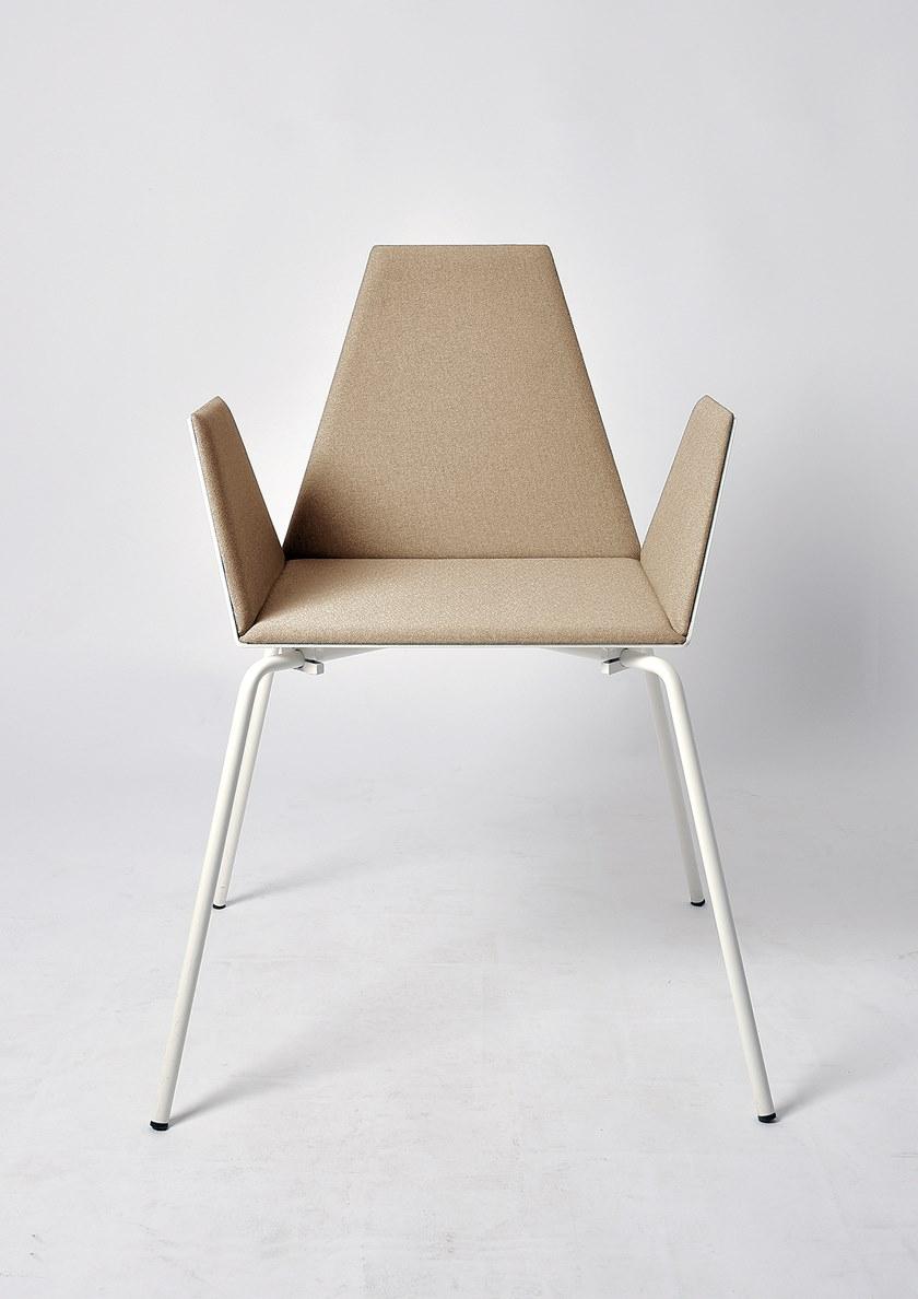 Lgtek Стул с обивкой и подлокотниками Tulipa sun-id-1461245 - Вид №4