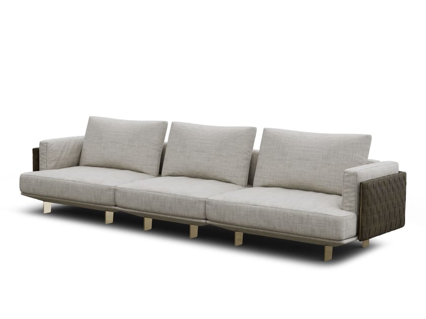 3-местный съемный тканевый диван Natuzzi Italia кампус ARCH-00079122