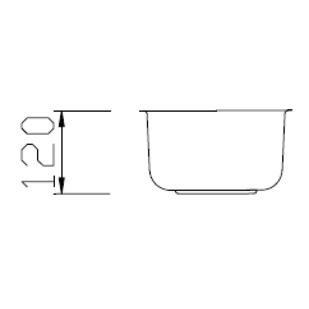 Кухонные мойки Eco Wien SWU-2232.A SEAMAN  - Вид №2