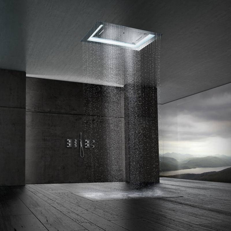 Потолочный душ GROHE AquaSymphony с 6+ режимами струи и подсветкой, хром (26373001) - Вид №5