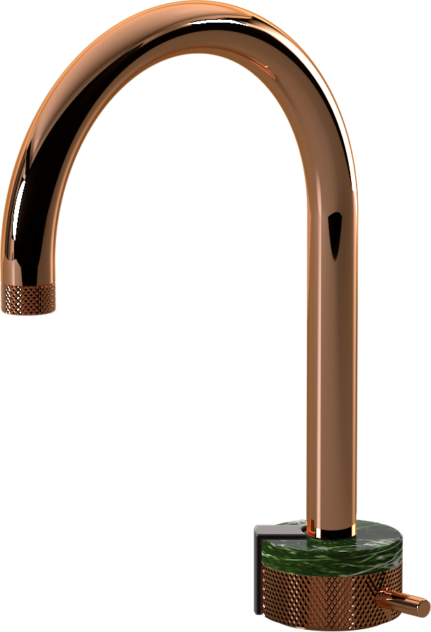 E-11502-R2MG-L2GM-RG Однорычажный прогрессивный смеситель для раковины - излив 16см GRAFF MOD+