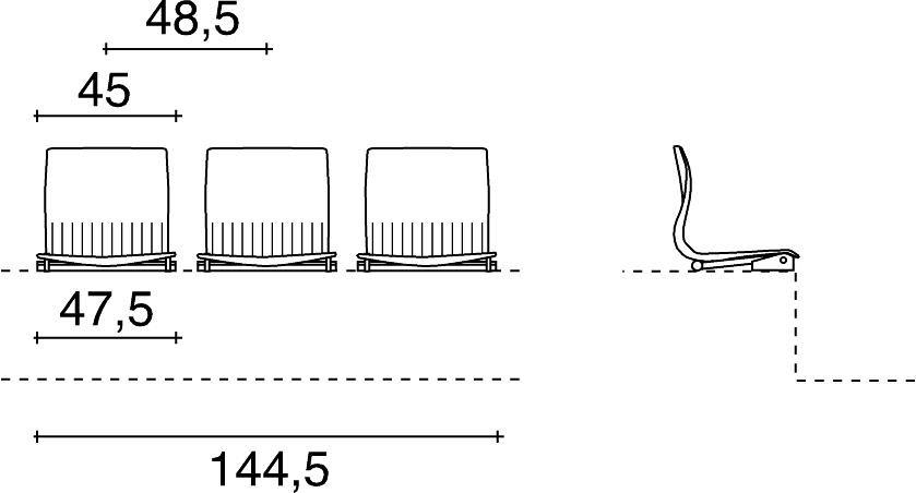 TALIN Стул для конференций из пластика Webby sun-id-1452003 - Вид №5