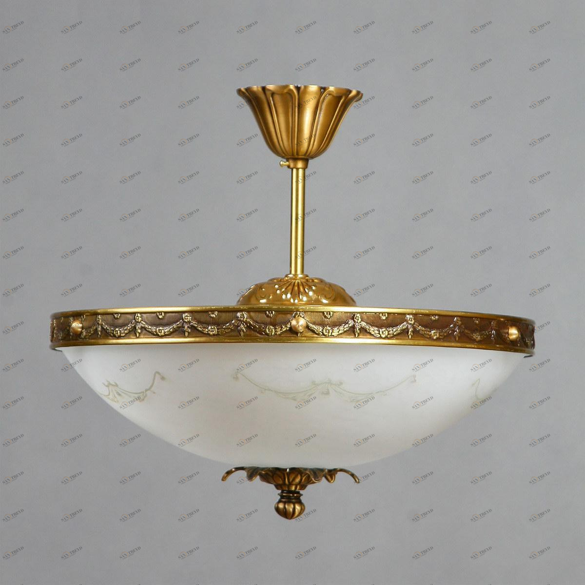 Потолочный светильник Ambiente Merida 0848/40 PL AB AMBIENTE ДИЗАЙНЕРСКИЕ, MERIDA 201269 Белый;бронза 