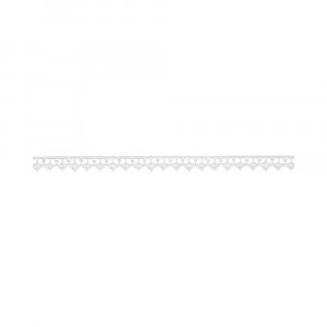 3008 Гипюр 11 мм в пакете Турция белый Gamma