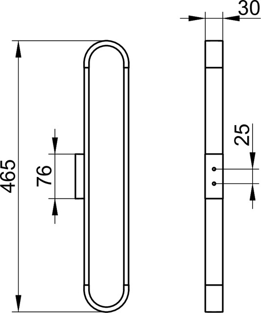 30070010000 Полотенцедержатель KEUCO Edition 300 - Вид №2