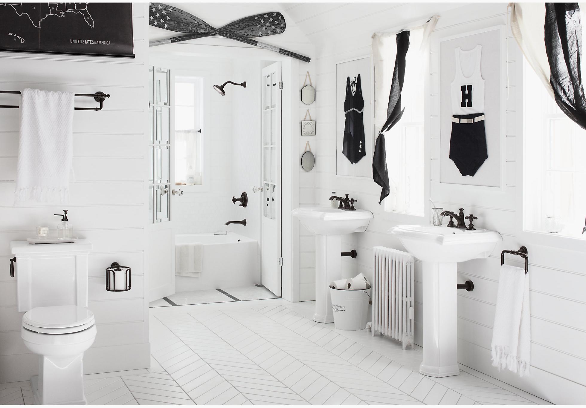 K-2286-8-47 Напольная раковина стоящая прямоугольная Kohler  - Вид №2