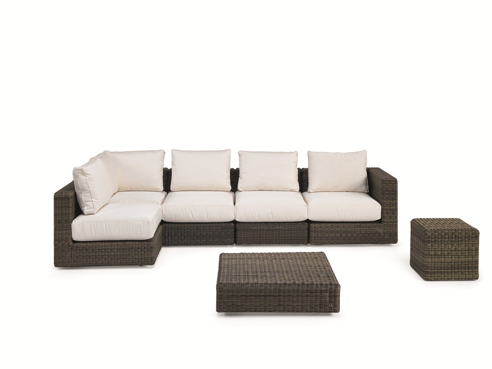 Угловой модульный садовый диван Ethimo ARCH-00133383