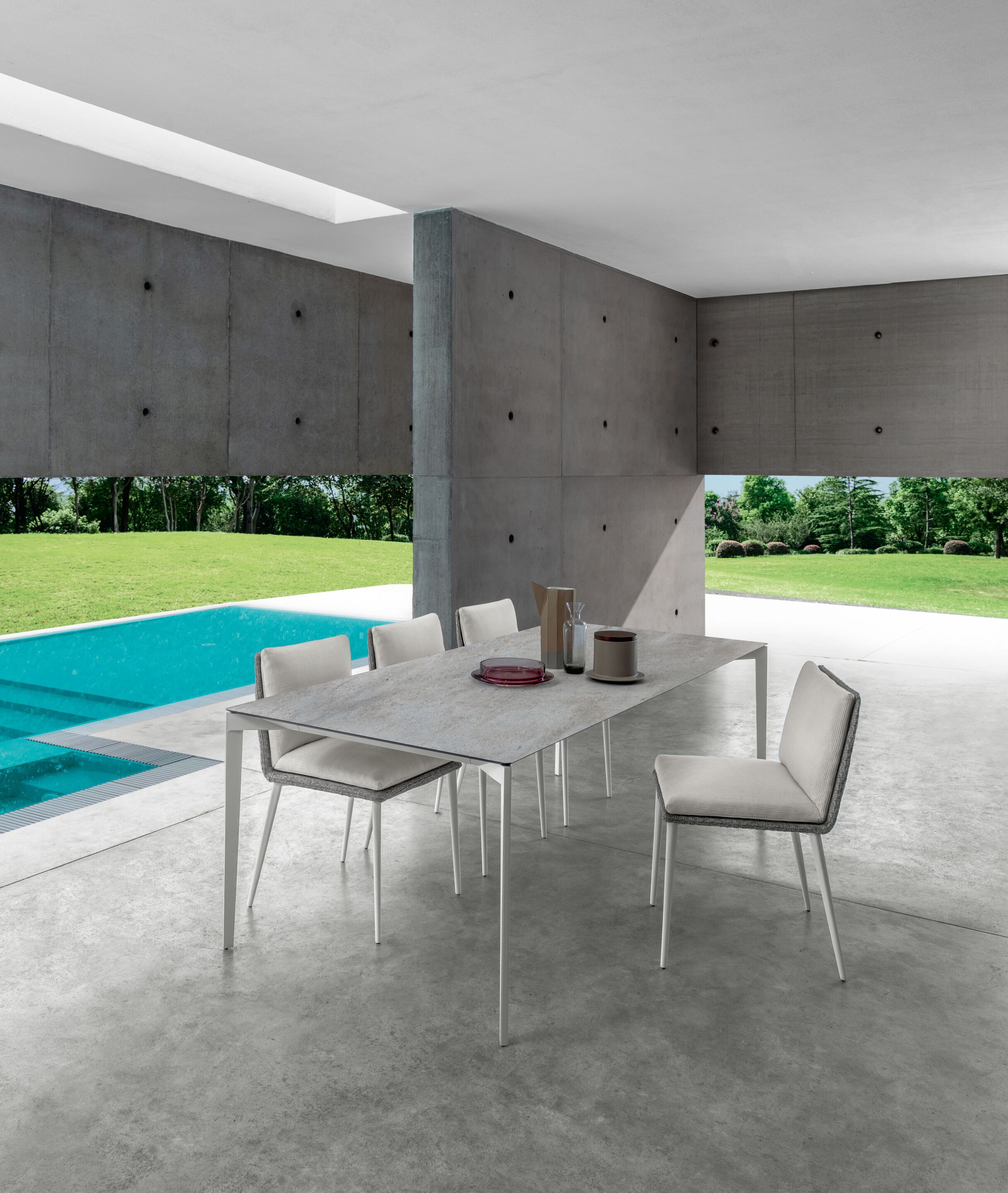 Прямоугольный выдвижной садовый стол Talenti Leaf ARCH-00123618 - Вид №4