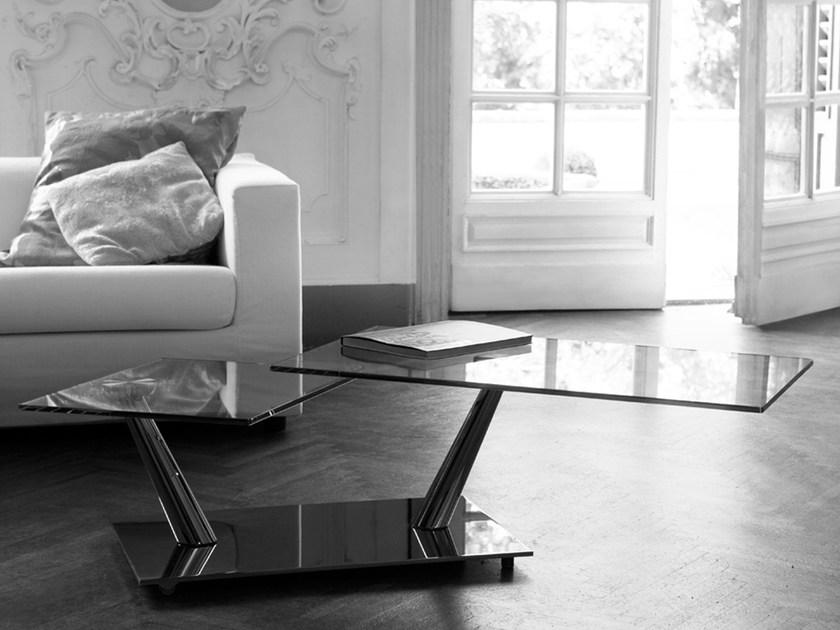 NAOS Поворотный прямоугольный журнальный столик из хрусталя sun-id-1492128 - Вид №3