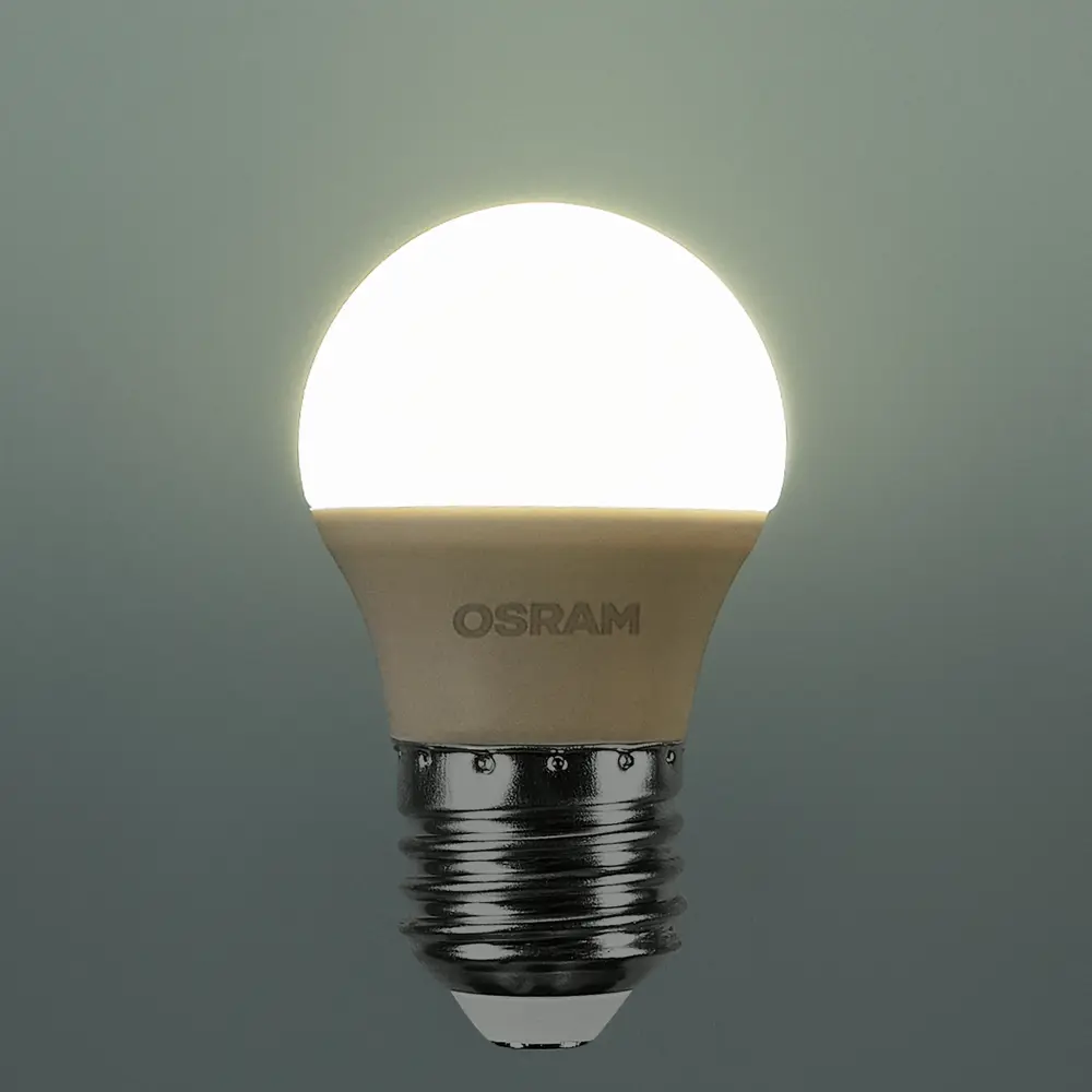 Светодиодная лампа OSRAM шар 7Вт с холодным белым светом 85099948 STLM-0933385 - Вид №2