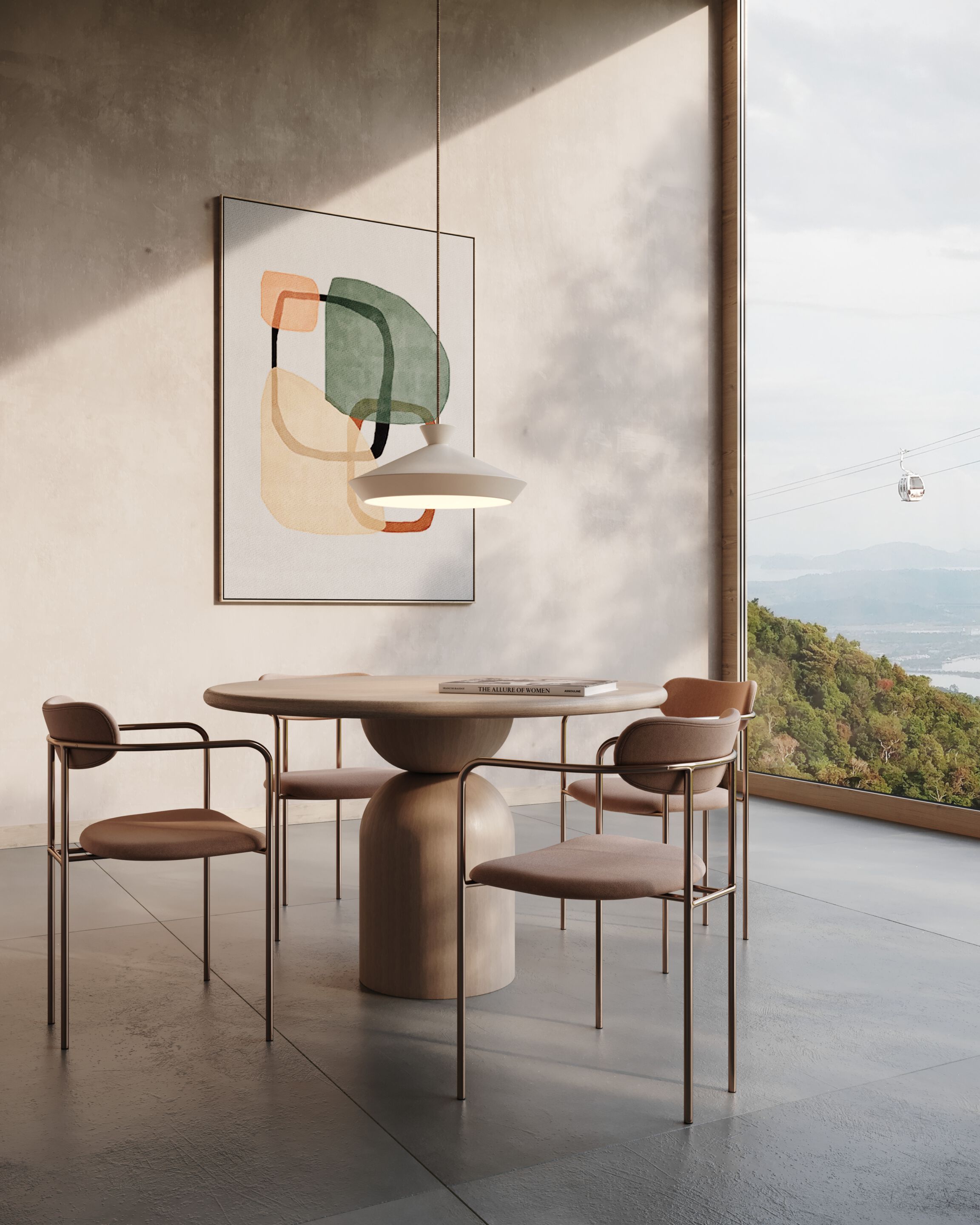 Керамический подвесной светильник LOBO Atelier TAGI ARCH-00140812 - Вид №12