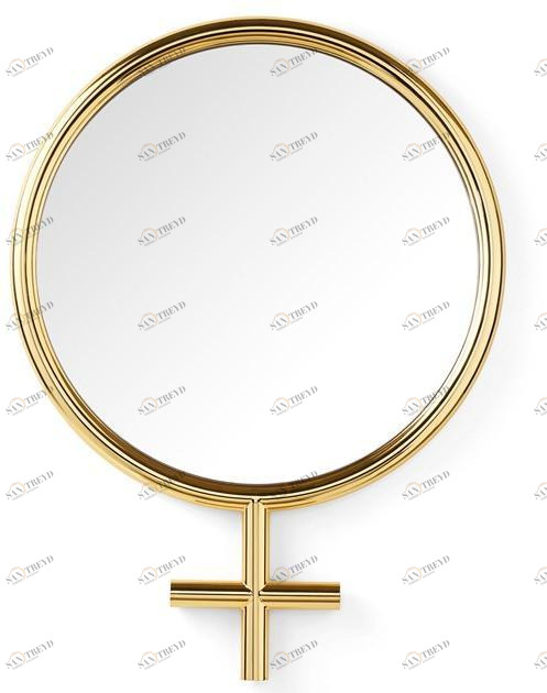 Opinion Ciatti Круглое стальное зеркало с настенной рамой sun-id-1431246