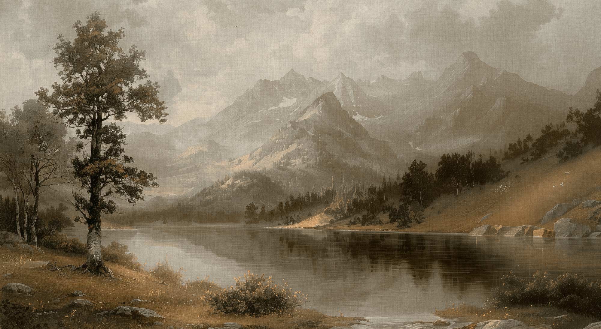 Панорамные обои с пейзажами Tecnografica New Romantic ARCH-00086415 - Вид №2