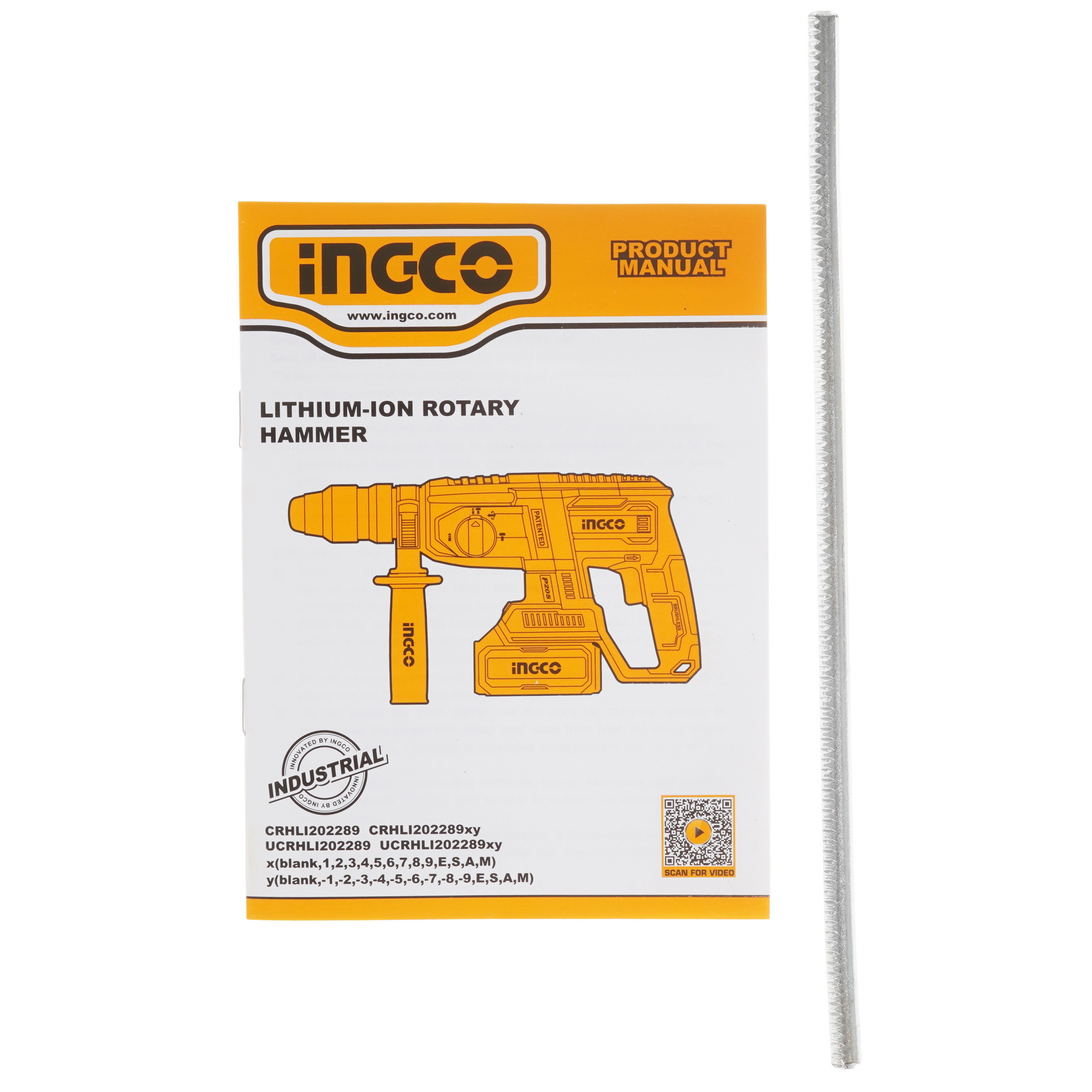 Перфоратор INGCO CRHLI202289 9213726 STDN-0141012 - Вид №9