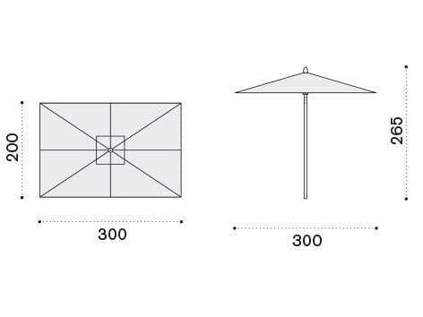Полиэстер зонтик Ethimo ARCH-00135968 - Вид №13
