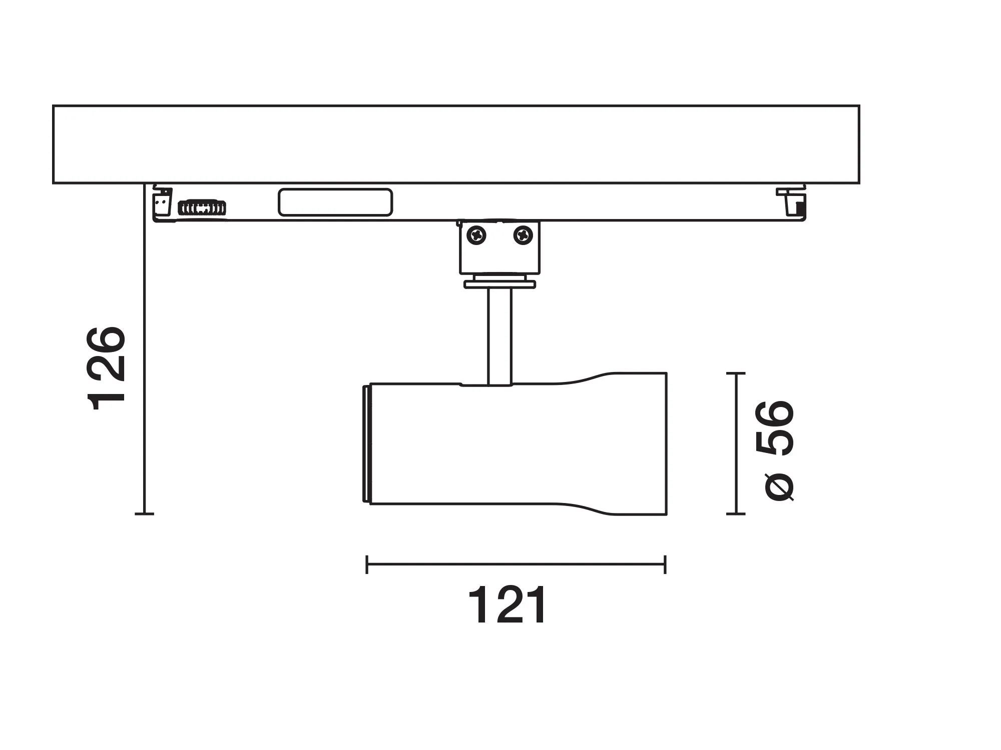 Заливка формы алюминия Сид освещения следа iGuzzini занавес ARCH-00082855 - Вид №4