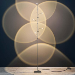 Catellani & Smith WWT Wa Wa F nickel торшер