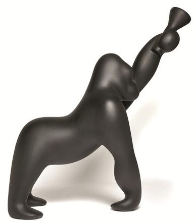 Qeeboo Напольный светодиодный торшер из полиэтилена Kong sun-id-1426190 - Вид №3