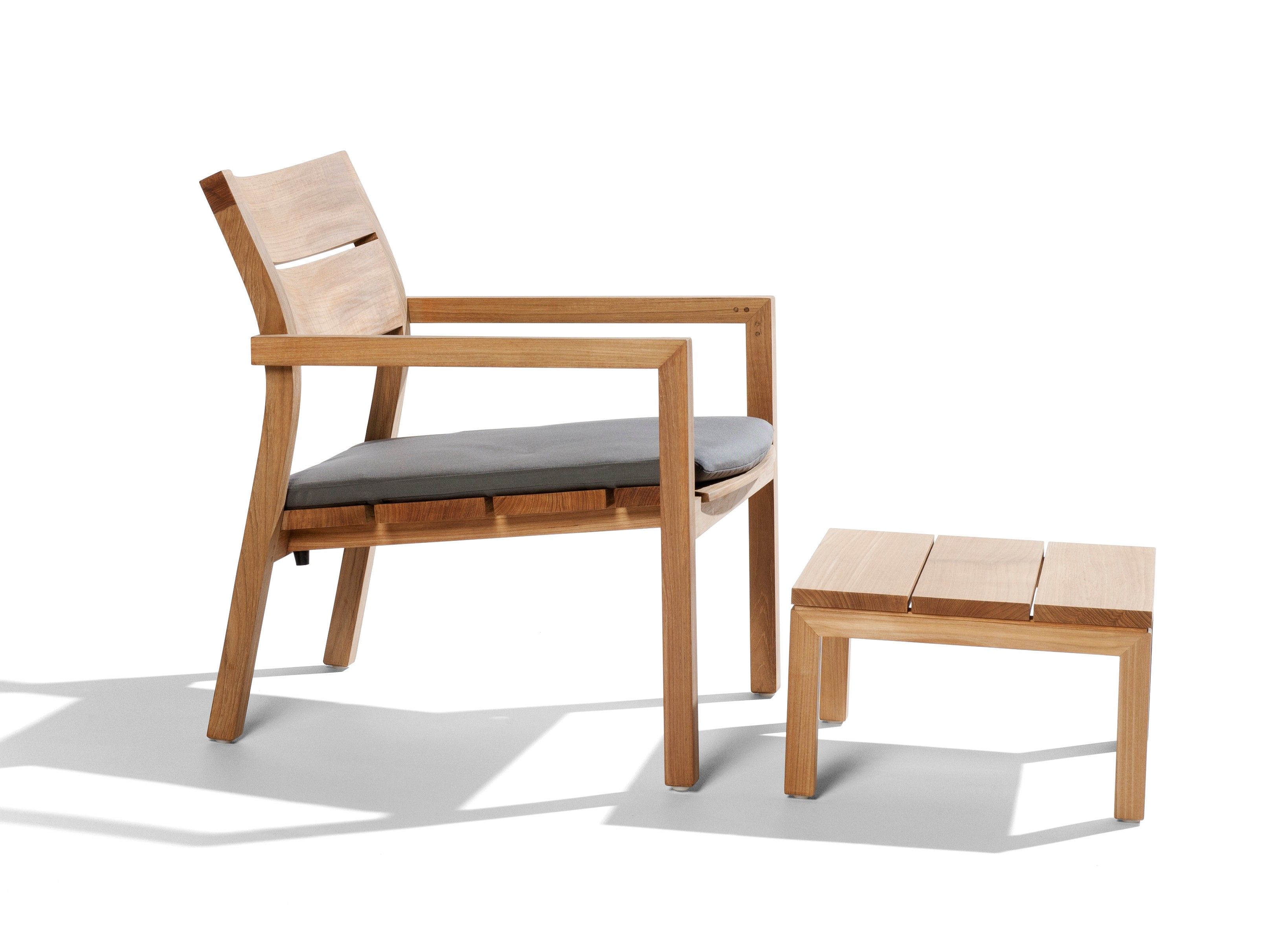 Подставка для ног / журнальный столик из тикового дерева TRIBÙ Kos ARCH-00001834 - Вид №1